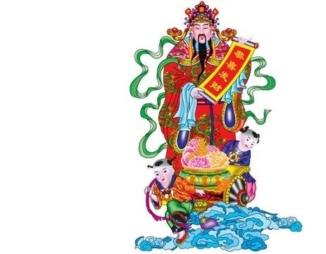 家供财神算立堂口吗(家里供财神是站着的还是坐着的)