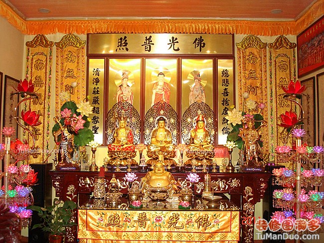 家里立堂口怎么装饰图片(广州本立装饰)